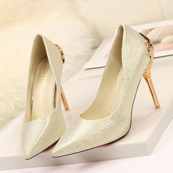 ZM012 Pointed Toe High Heels Super High Heel Suede Wedding Shoes Temperament Women'S Shoes Boots Children Pointed High