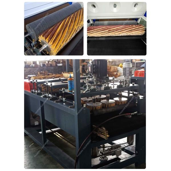 Automatic PLS630 1000 1300-4 Woodworking Rust Removal and Polishing Metal Wire Drawing Machine