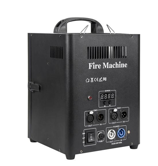 Dual Head Blowtorch Stage Flame Thrower Cold Flame Machine 120W DMX512 Control