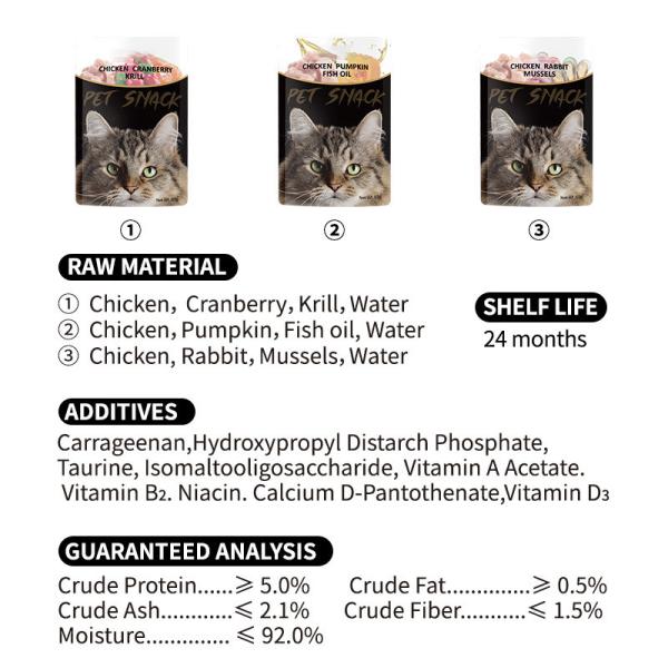 Healthy and Delicious Chicken Breast Wet Cat Food for Pet Supplies Cats' Favorite