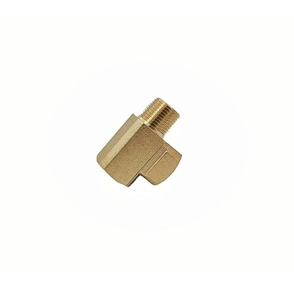 90 Degree Brass Elbow Copper Pipe Fittings 1/4 NPT Male 1/4'' NPT Female