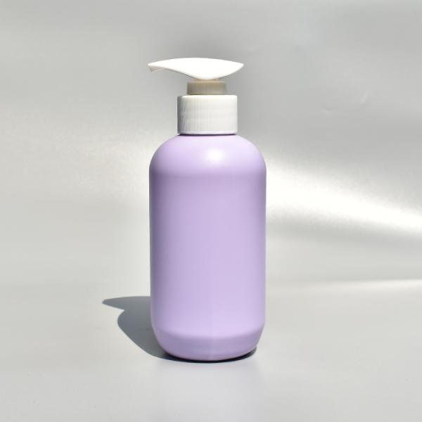 250ml HDPE Custom Refillable Shampoo Pump Bottle Non Leakage