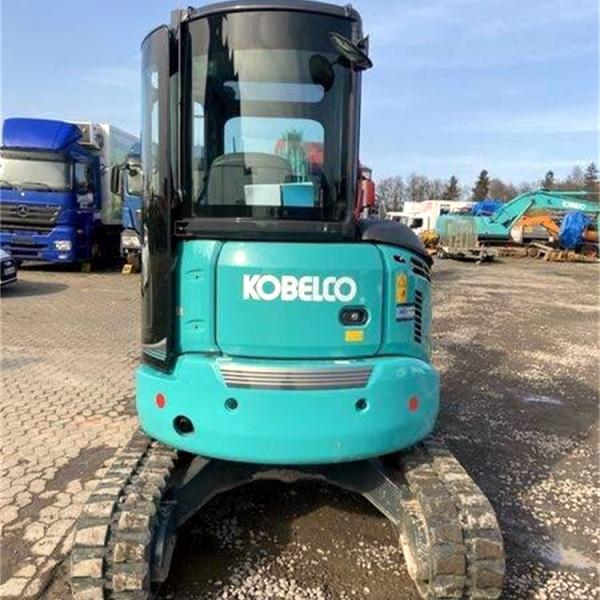 Second Hand SK50 Kobelco Excavator Track Roller with Original Hydraulic Cylinder