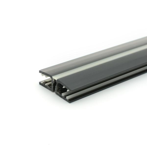 Profilés de panneaux décoratifs en PVC souple, plastique, personnalisés
