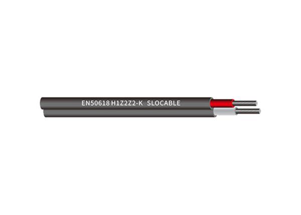 Dual Core 1500V DC Silicone Electrical Wire, EN50618 Standard Solar PV Cable