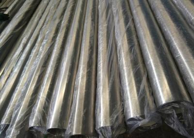 Tubo soldado de aço inoxidável lustrado de ERW para o transporte ASTM A249 SCH80 do gás
