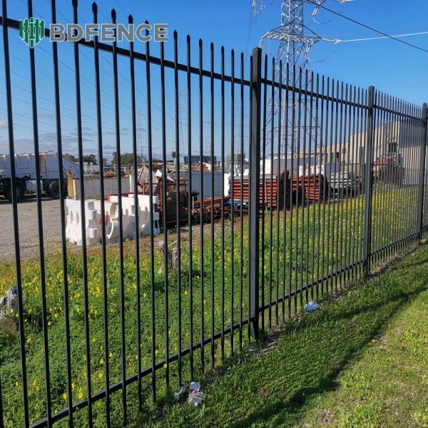 Low Cost Tubular Steel Fence Economic Choice