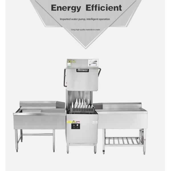 Freestanding Automatic Dishwasher Machine Restaurant Hood Type