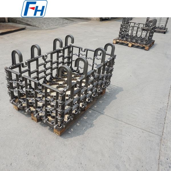 HK 1.4848 Heat Resistant Steel Heat Treatment Baskets For Vacuum Furnaces