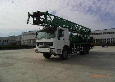 Multifunctional Top Head Drive 550m Truck Mounted Drill High Bearing Capacity