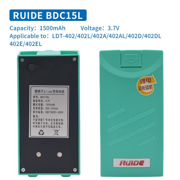 Batería para teodolito Leizon BDC15H de níquel-hidrógeno RUIDE/TiANYU BDC15L de litio