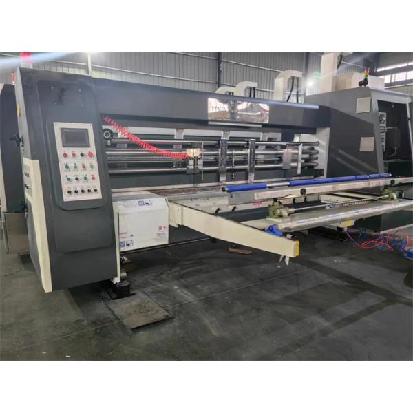 5500 KG Automatic Flexo Printer Slotter Die Cutter Inline Folder Gluer Machine For Corrugated Box Machine Ffg Case Maker Machine