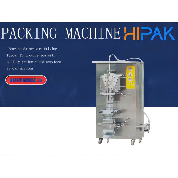 Hipac Liquid Filling Machine Fruit Beverage Juice Water Packing Machine Automatic Date Printer Vertical 500ml bag Filling