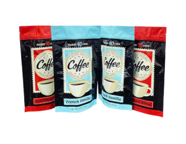 SGS Zipper Top Gravure Printing Aluminum Foil Packaging Bags