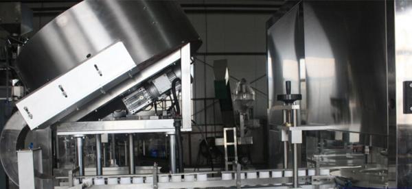 500ml Drinking Water Packing Machine 3 In 1 Filling Machine 0.2MPa - 0.25 MPa