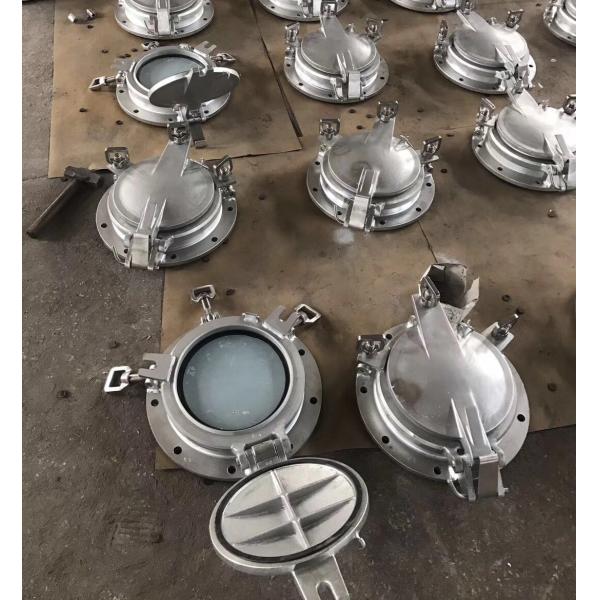 Bolted Fixed Porthole Marine Windows For Boats A0 A60 Fire Proof Side Scuttles