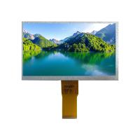 Panneau LCD 7 pouces 50 broches avec câble de connexion FPC de 68 mm, résolution de 1024 x 600 et luminosité de 400 nits