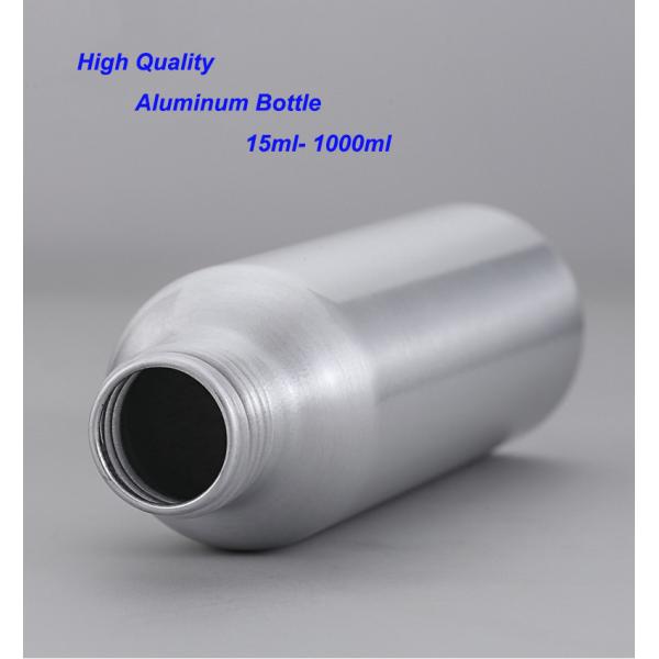 Customized Label Empty 100ml 200ml 300ml 500ml 1000ml Aluminum Bottles Spray Fine Mist Lid for Lotion Shampoo Essential Oil