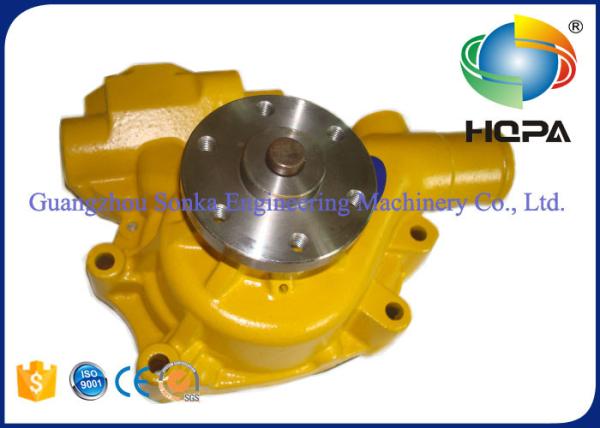 Peças hidráulicas da máquina escavadora de PC60 PC70, bomba de água amarela 6206-61-1102 6206-61-1103