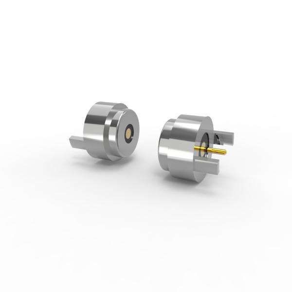 OD5.0mm Connecteur magnétique rond DC 12V 1A Connecteur féminin mâle