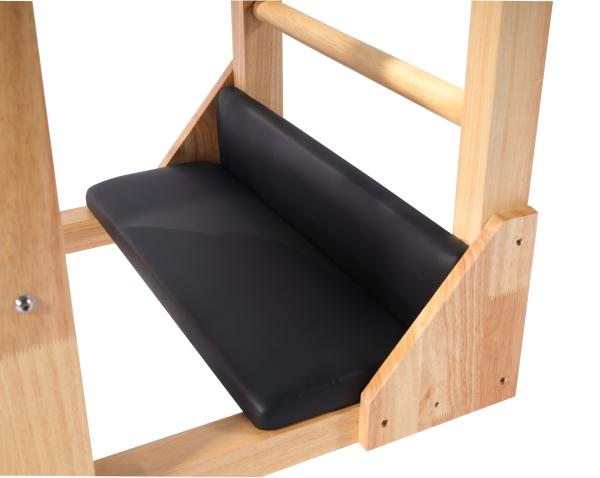 Oak Wood Pilates Ladder Barrel U+PL008 with Traditional Curved Barrel Design