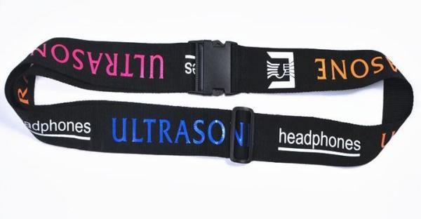Adjustable Luggage Straps Personalized , Lockable Luggage Straps For Suitcases