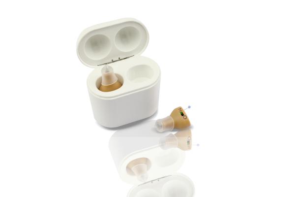 Retone Black Hearing Aids 32dB Rechargeable Sound Hearing Aids Digital Mini In Ear Adjustable Tone Amplifier