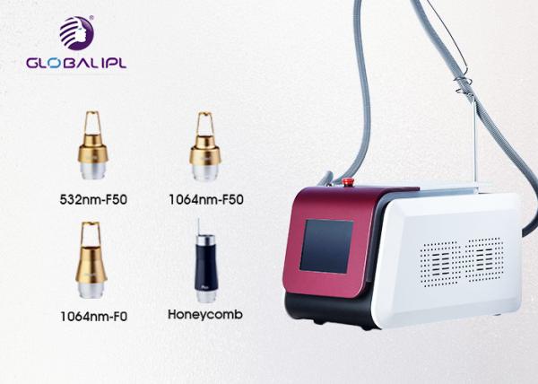 LCD Screen Laser Tattoo Removal Machine / Pico Laser Remove Tattoo And Pigmentation