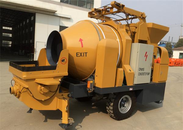350L 15CBM Per Hour Truck Mixer Concrete Pump For Engineering Construction CPM15