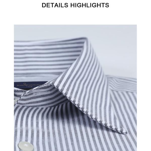 Spring 100% Cotton Fabric Men's Formal Dress Shirt Slim Fit Business Shirt Full Sleeve