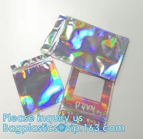 Foil Mylar Bags, Foil Pouch Bags, Multifunctional storage bags, Reusable, Recyclable, Resealable