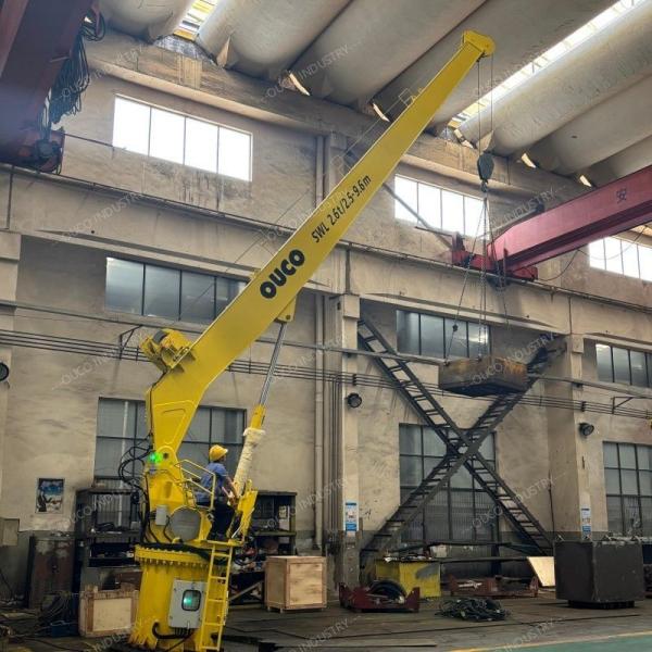 2.6T Offshore Stiff Leg Crane
