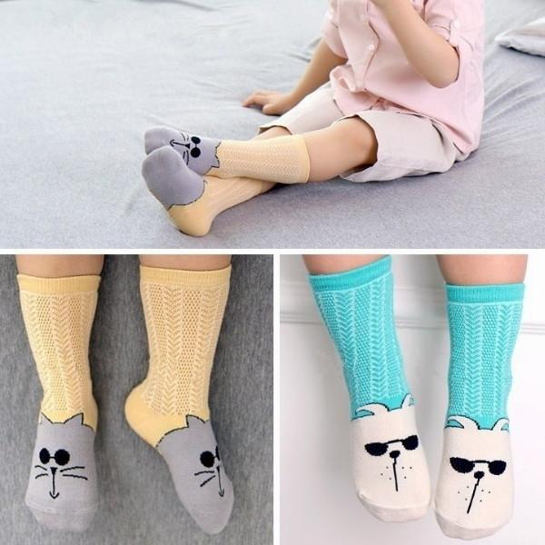Custom logo, design cotton fabric cute baby fashion non slip ankle socks