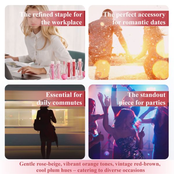 Create Your Own Best Liquid Lip Balm & Gloss Tinted Vegan Cruelty-Free Custom Logo High Quality Moisturizing Longlasting