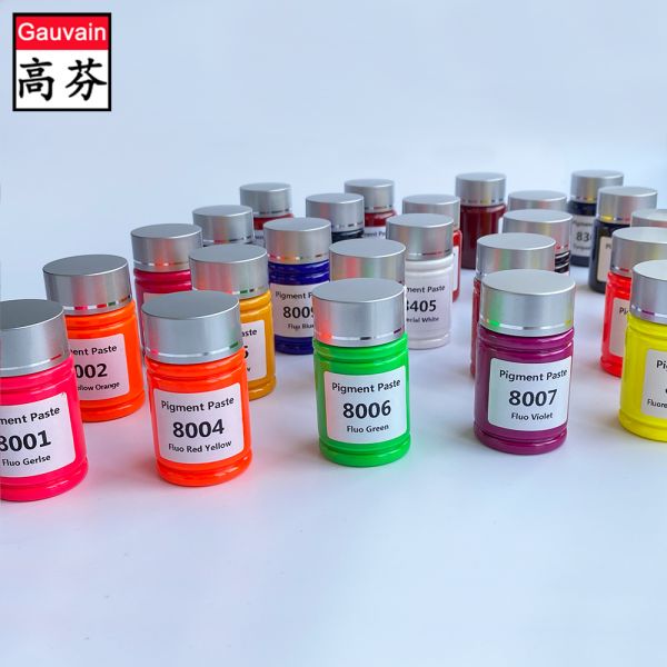 Water-based Fluorescent Color Paste Series Fluorescent Lemon Yellow Fluorescent Green