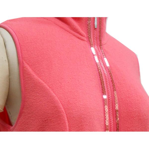 Trendy Beading Ladies Sleeveless Cardigan Waistcoats , Womens Sleeveless Vest Jacket