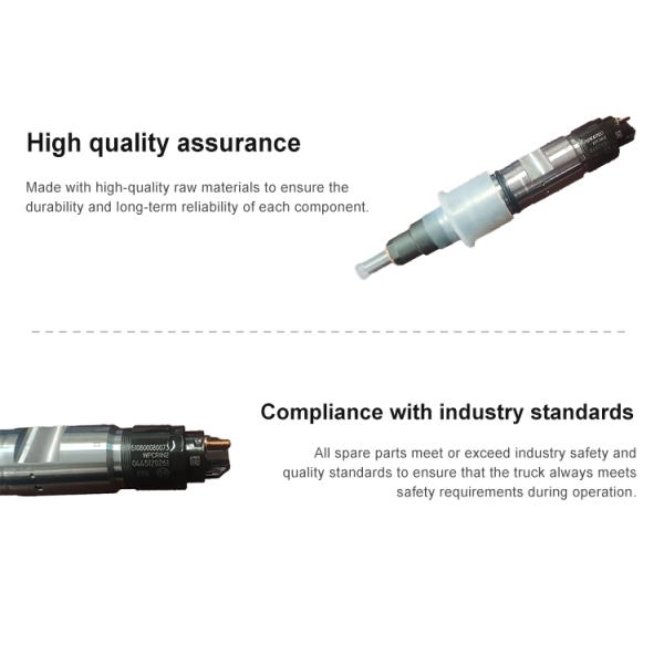 Weichai Common rail fuel injector 0445120261 610800080073 for Shacman