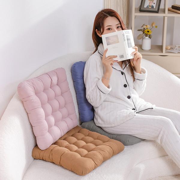 Polyester Fiber Filling Large Floor Pillow Square Seating Cushion for Comfortable Meditation