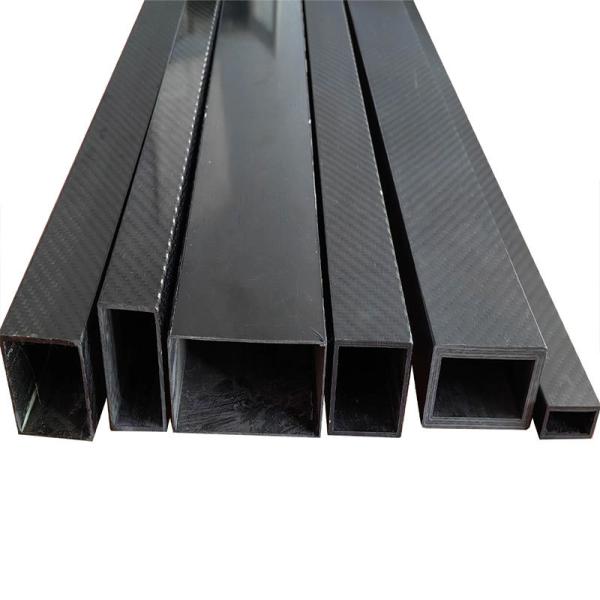 Excellent Resistance to Corrosion and Fatigue 3K Rectangular Carbon Fiber Tube