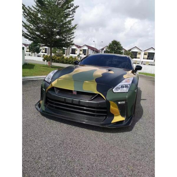 For Nissan GTR R35 Carbon Fiber Body Kit GTR Upgraded Top Style Carbon Fiber Front and Rear Bumper Side Skirt Spoilers