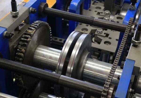 Steel Frame Track C Z Purlin Roll Forming Machine Customized Interchangeable