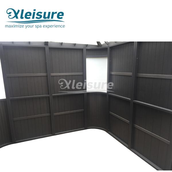 Outdoor Outside Hot Tub Enclosures Burn Resistance Swim Spa Gazebo Heavy Duty
