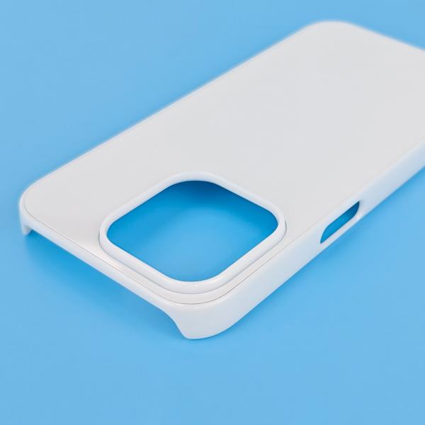 Casque de téléphone portable en plastique sublimé imprimable avec feuille d'aluminium pour iPhone