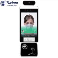 8 mémoire locale de l'écran EMMC 8G de Touchless de terminal de visage de détection d'alcool d'IPS de pouce