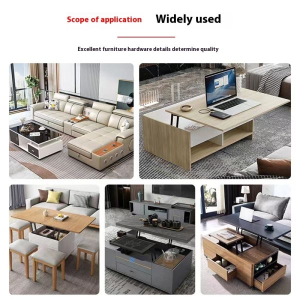 Wanjusheng Storage Lifting Bed Box Drawer Sofa Hinge Function Hardware Furniture Accessories Hidden Form Sofa Mechanism