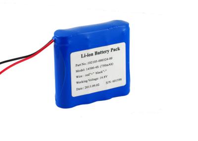 14.4V 750mah 14500  Li Ion Battery Pack For LED Signal Light OEM&ODM Available