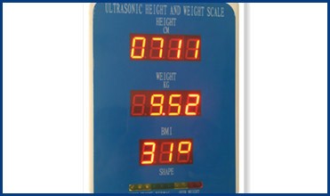 38kg Capacity Digital Body Mass Index Scale for Accurate Weight and Height Measurement