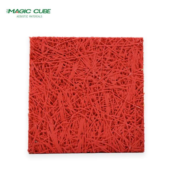 2024 Modern Style gymnasium custom  Wood Wool Cement Board 15mm/20mm thickness wood wool panel