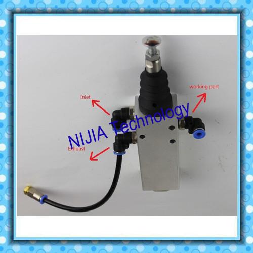 3D Operator cabin Control Air Dump Valve 3 Way Pressure Reset For Autotruck