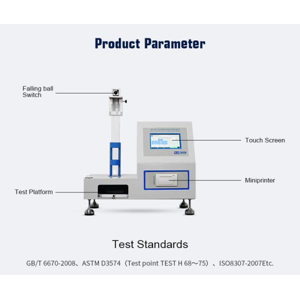 Машины испытания ASTM мебели пены отскока шарика D3574 с экраном касания LCD